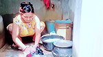 Step hot mom with First-time alone at home