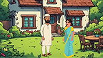 Stepuncle sex with his neighbour married aunty cheating housewife
