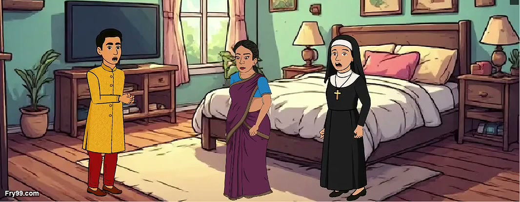 Threesome sex