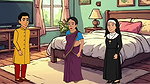 Threesome sex