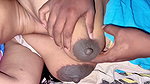 Asia pregnant wife big boobs