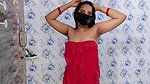 Bangladesi aunty nude bath and fingering hairy pussy
