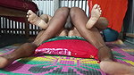 Desi aunty with with at home alone sexy videos