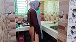 Indian hijabi stepmom fuck by stepson in the kitchen Desi xxx