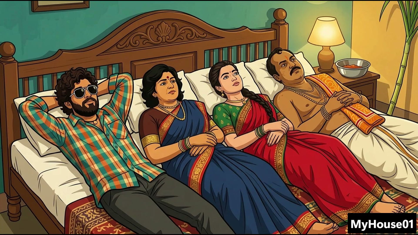 Pushpa and Srivalli Sex with thier own house