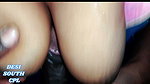Indian Tamil Housewife Plowing Come in Mouth