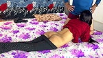 Neighbor Stepfather Big Black Dick Did the First Fuck of My Tight Pussy