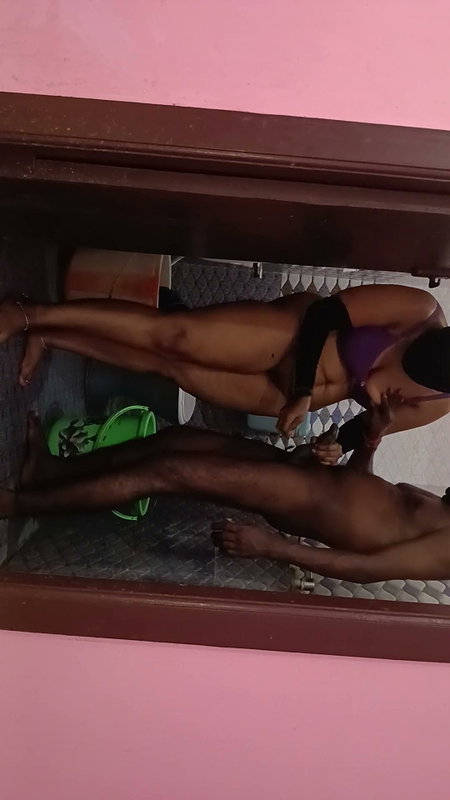 Bathroom Sex with Pusssy Hair Removing