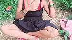 Desi Bhabhi Outdoor Freshng in Morning