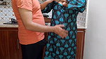 Desi Bhabhi Was Cooking in the Kitchen, Husband Went to Office Then Devar Wants to Fuck Her