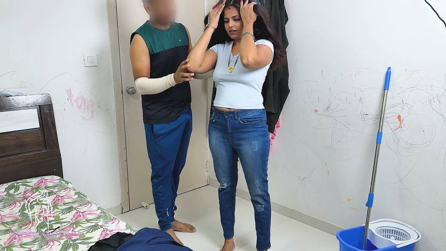 Due to the Sealed Pussy, the Ass-komal’s Husband’s Cleaning Woman.