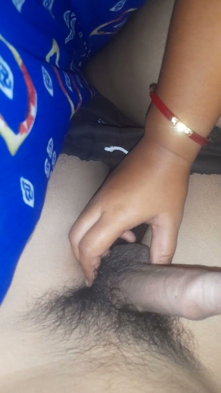 Handjob with desi bhabhi