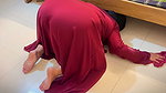 Hot Aunty Stuck Under Bed & Undress Her Big Ass When She Try to Act of Maid in Arab Hotel by Clean