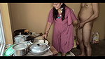Hot Lady Sucking Dick Moaning Loudly Fuck in Kitchen Too Much Hard