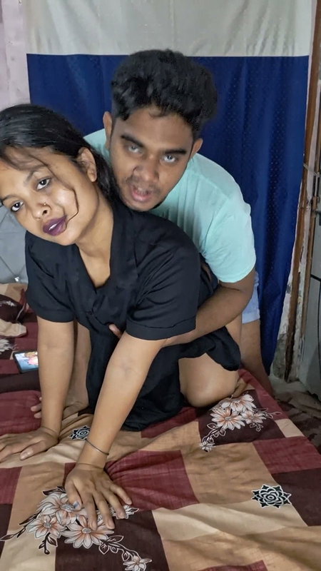India Desi Bangali Younger Vabi Fast Alone Room Romantic Feelings