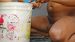 Sissy Slave at Home Serving Her Mistress
