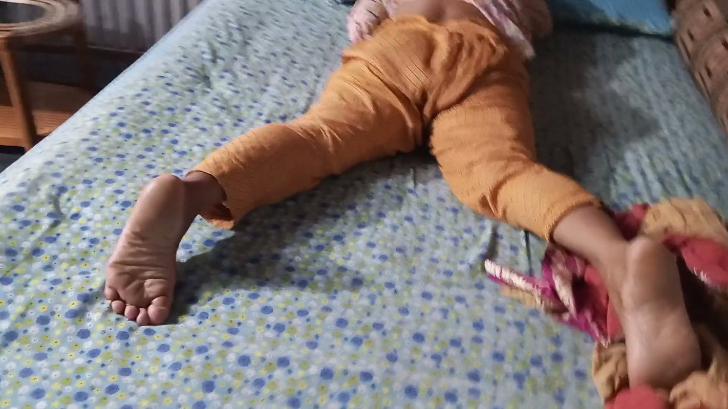 Step Sister with First-time Village at Home