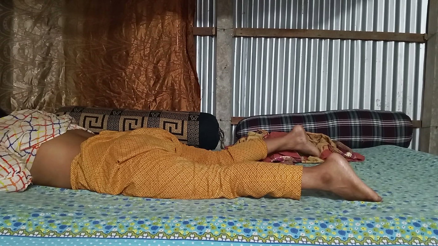 Step Sister with First-time Village at Home