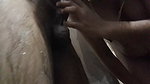 Village Girl Sucks Her Husband’s Penis in the Bathroom