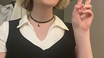 Cute Trans Babe Show Lil-Cock (2)2
