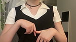 Cute Trans Babe Show Lil-Cock (2)2