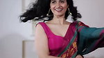 GLAM BABE SENSUOUS SEXY BACKLESS IN SAREE (2)2