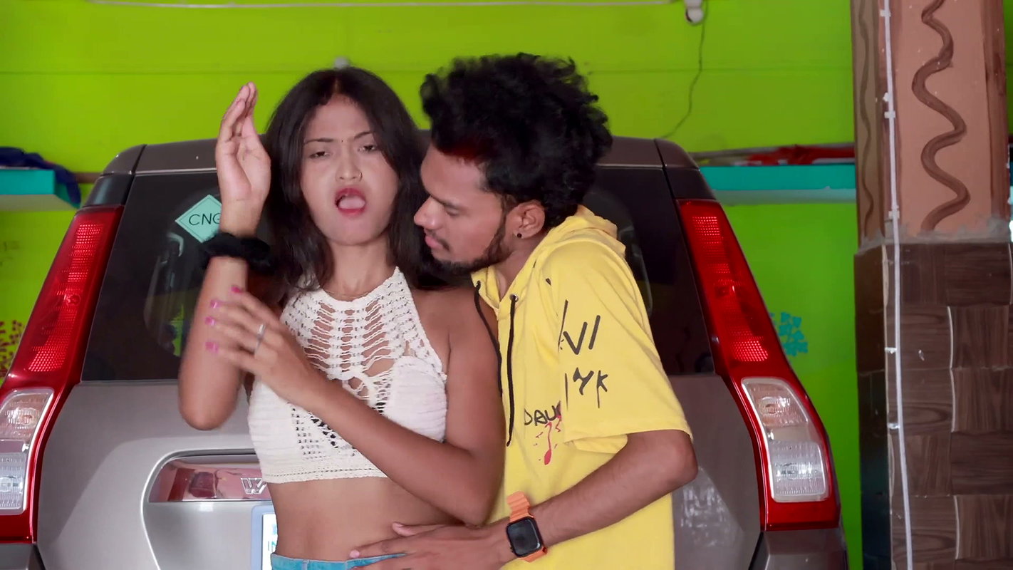 Hot – Manisha topless, bareback, bra removed, boobs grabbed & felt, navel licked2
