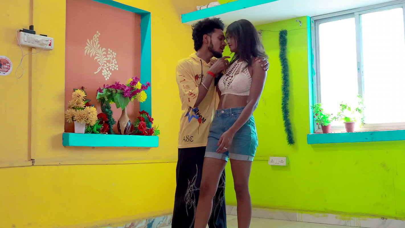 Hot – Manisha topless, bareback, bra removed, boobs grabbed & felt, navel licked2