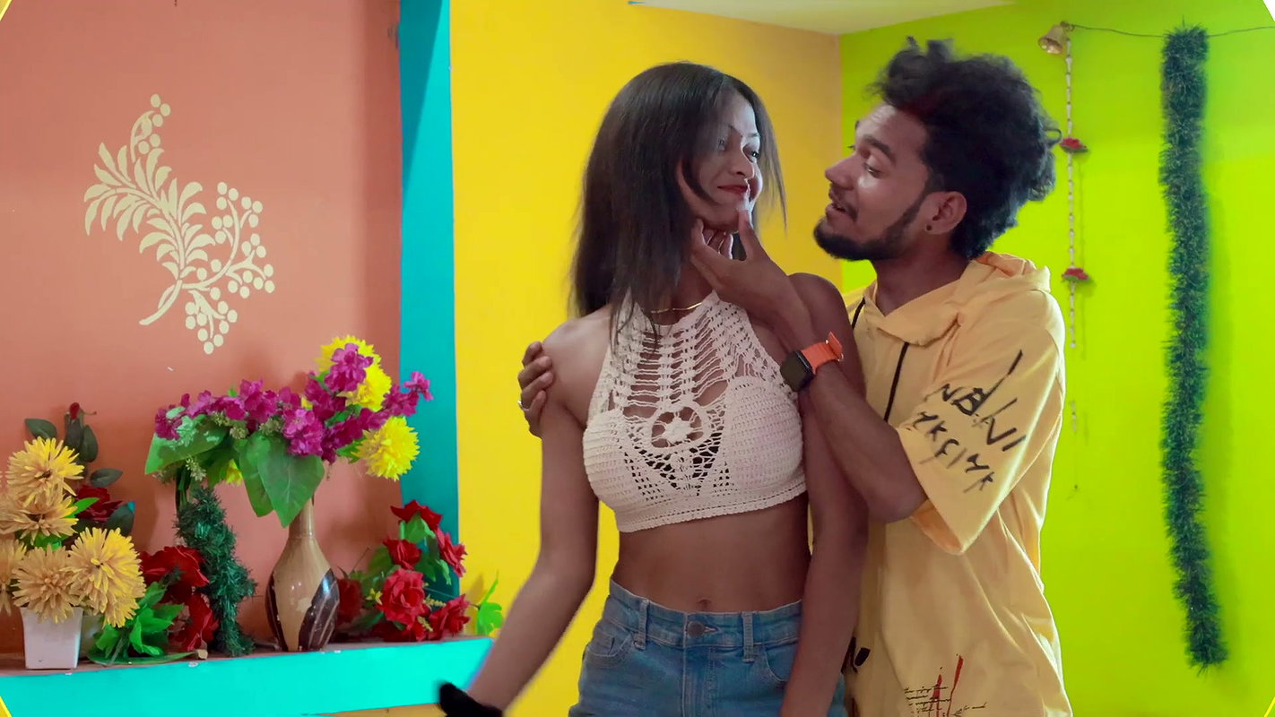 Hot – Manisha topless, bareback, bra removed, boobs grabbed & felt, navel licked4