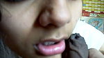 Indian girlfriend giving blowjob and cum in mouth (2)2