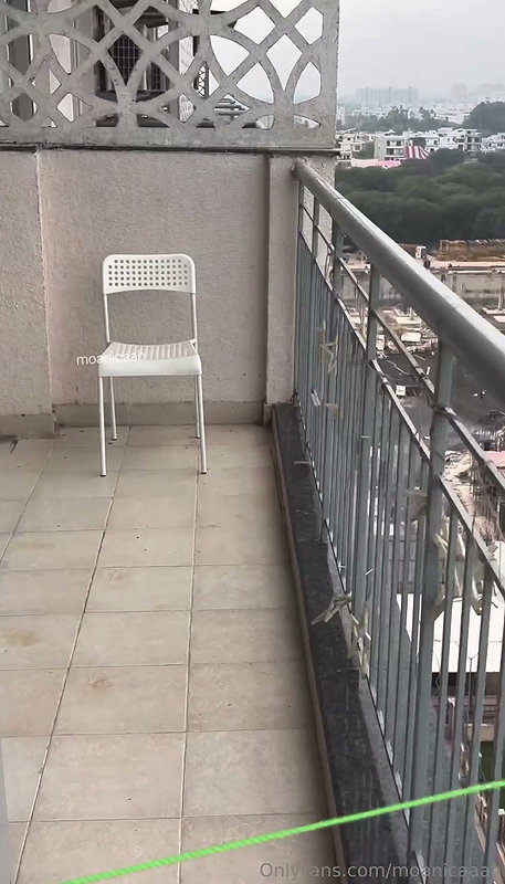 Indian model Moanicaah dildo masturbating and nude walking at balcony 2 hot clips (2)3