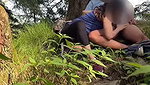 Sexyindianwife outdoor blowjob (2)2