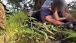 Sexyindianwife outdoor blowjob (2)2
