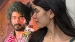 Telugu actress Gayathiri seducing hot armpit cleavage show (2)2