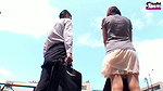 Crowded Bus Tension, Young Wife Stays Still as a Risky Moment Unfolds Beside Her Husband – Scene 2