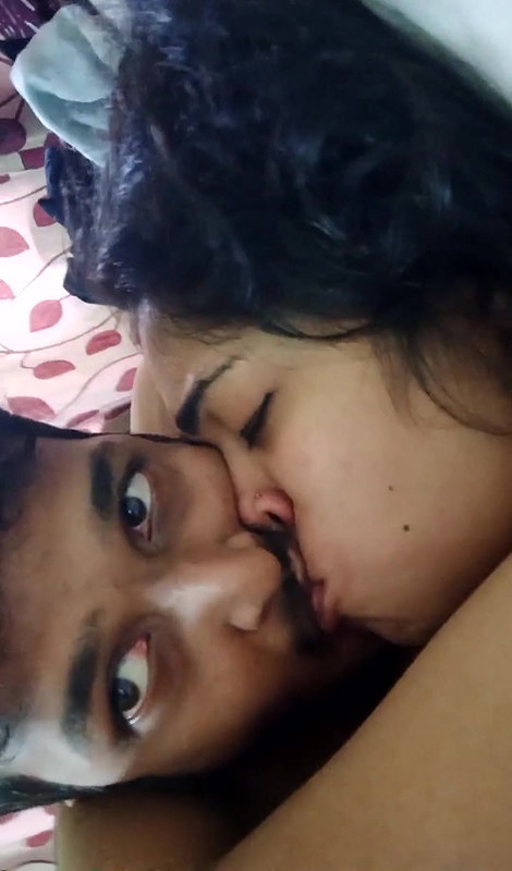 Sexy cute indian teen French kiss