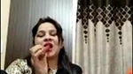 Horny bhabhi taking carrot inside