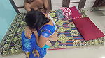 Desi Sindu Aunty Blue Saree Sex