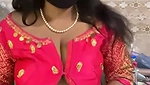 Busty Aunty With Big Boobs On  Her Show