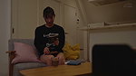 A Beautiful Office Lady Wearing a Split-crotch Thong During Her Break in the Office.. 1