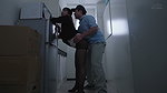 A Beautiful Office Lady Wearing a Split-crotch Thong During Her Break in the Office.. 1