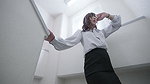 A Beautiful Office Lady Wearing a Split-crotch Thong During Her Break in the Office..2