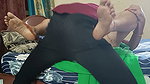 Desi Aunty Hot Fucking with Opposite Home Boy in Bed