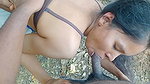 First Time for Having Threesome in Jungle