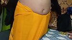 Indian Beautiful Bhabhi Removing Her Sari.