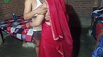 Laal Sari Me Bhabhi Ji Looks Very Hot and Sexy.