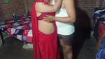 Laal Sari Me Bhabhi Ji Looks Very Hot and Sexy.