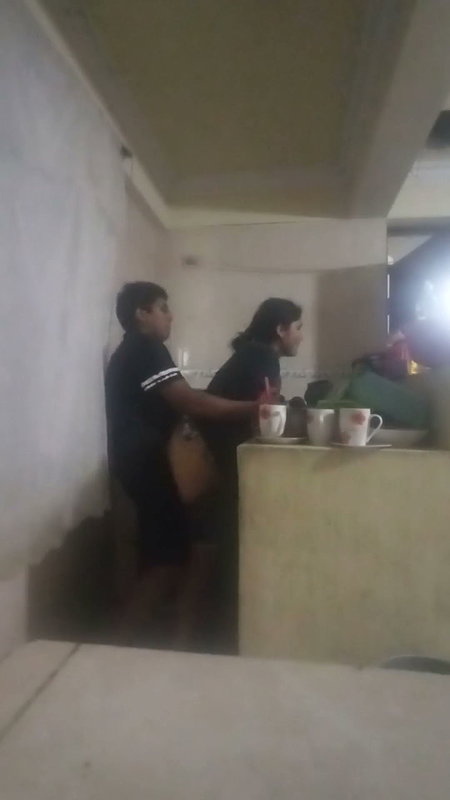 Maid Fucked in the Kitchen (my Wife Almost Found Us Out)