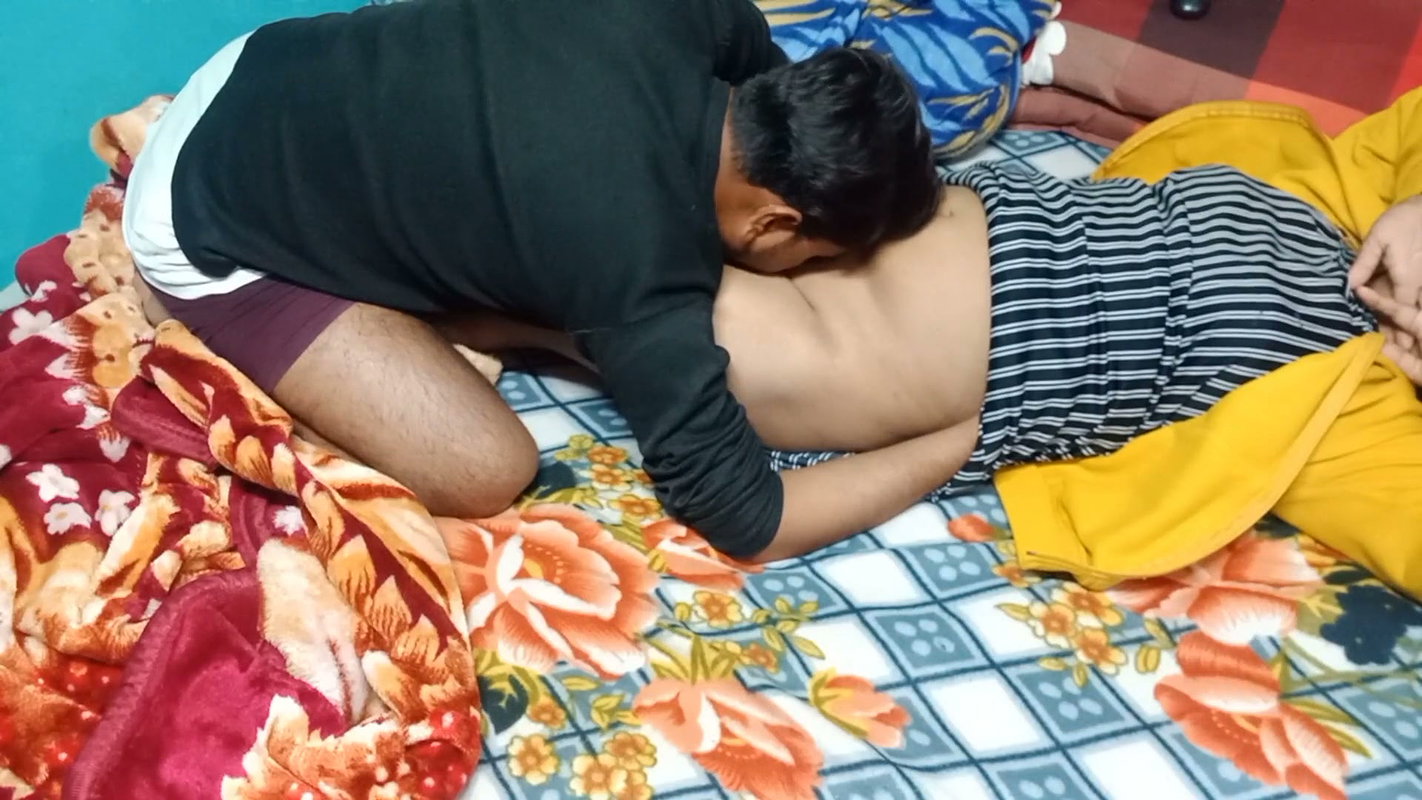 New Young Couple Having Romance.