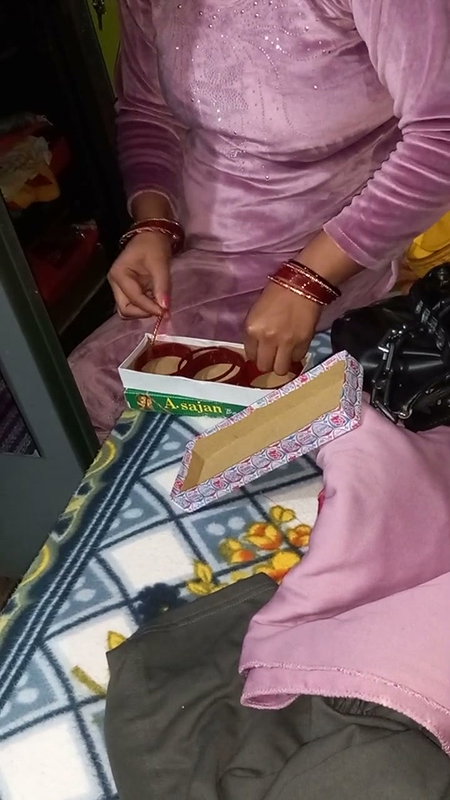 Panjabi Bhabhi Having Change Her Dress.